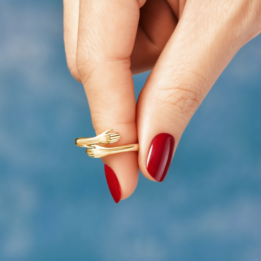 Collar & Anillo Abrazo Eterno - Black Friday Special